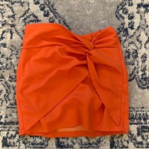 5 for 25 SHEIN Mini Orange Skirt